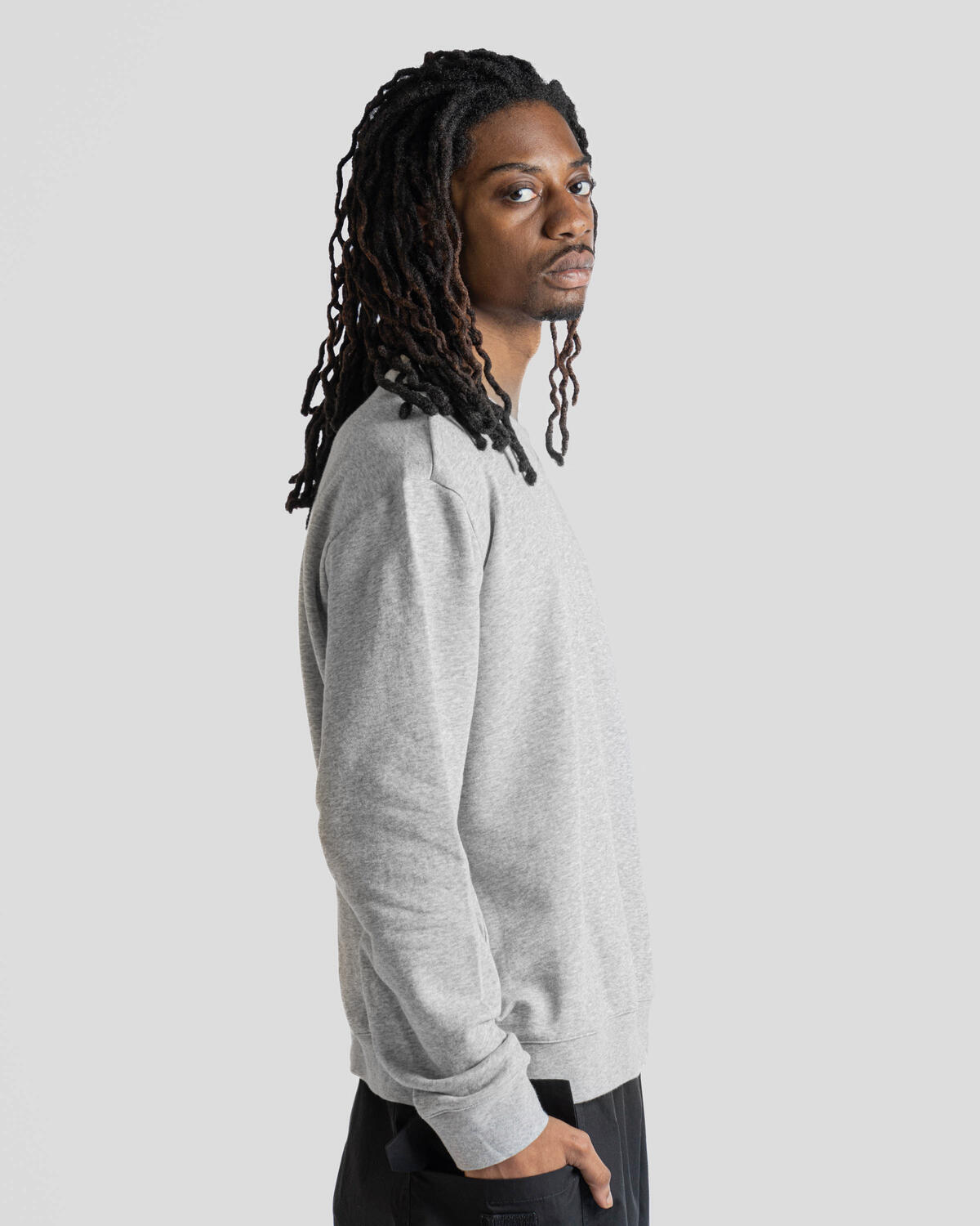 WALES BONNER| (IW1172 MGREY) Adidas Originals x Wales Bonner G CREWNECK | IW1172 | AFEW STORE